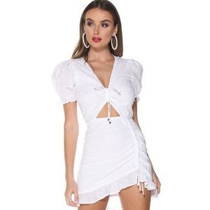 White mini dress - Runaway the label